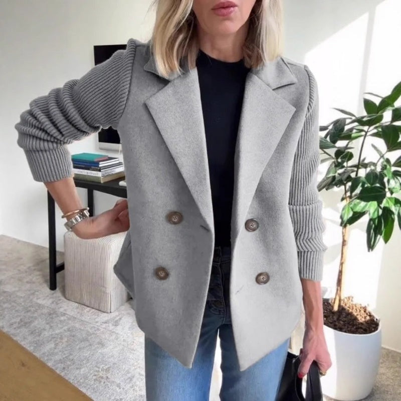 Blazer en velours côtelé