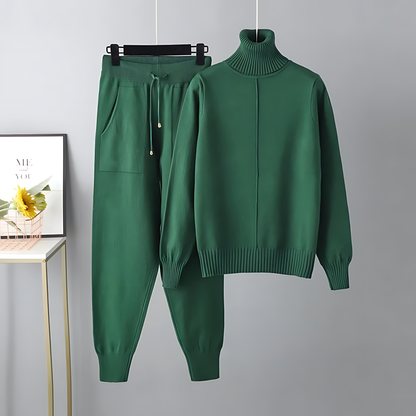 Avril™ | Ensemble Col Rolled Élégant et Confortable