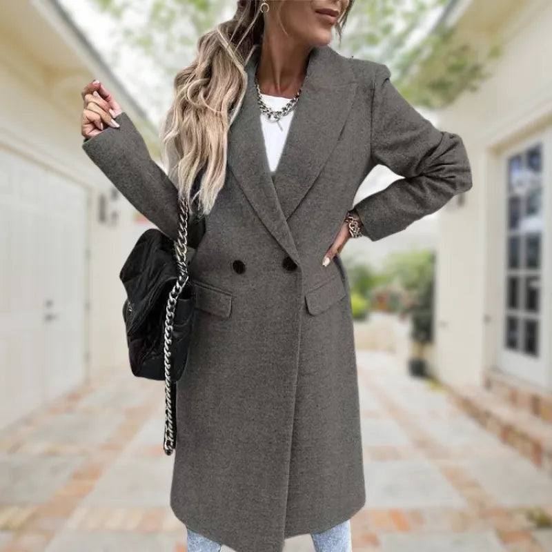Isabelle Moreau | Manteau long élégant et stylé