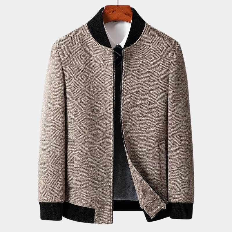 VESTE EN LAINE MONGOLE
