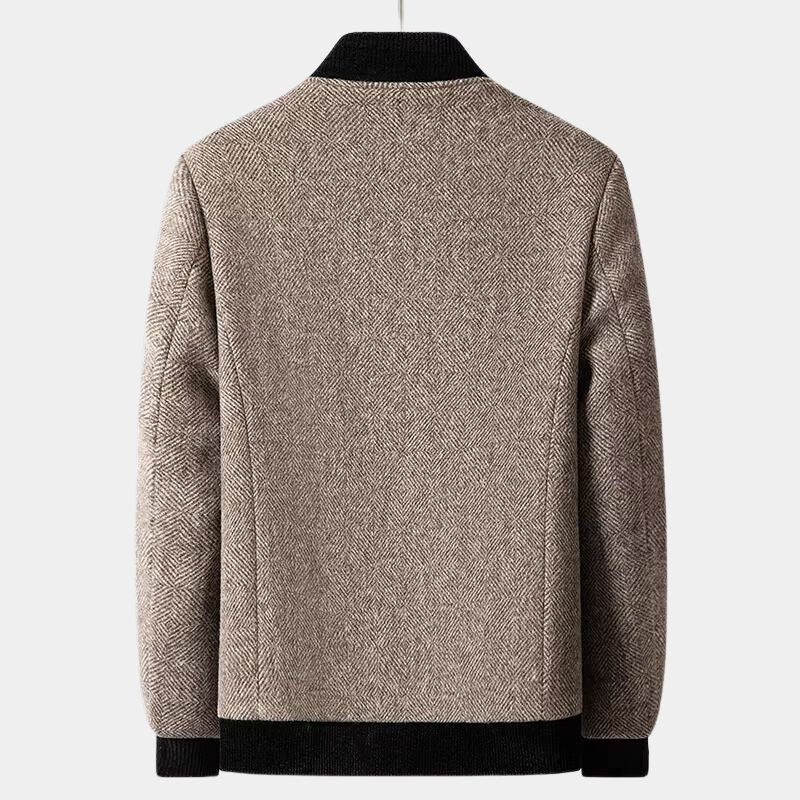 VESTE EN LAINE MONGOLE
