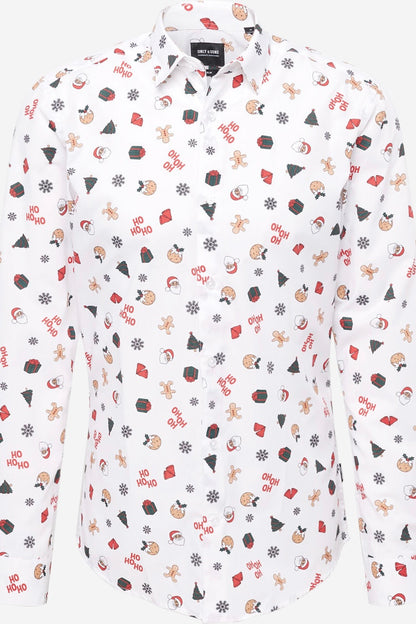 Chemise Xmas Blanche