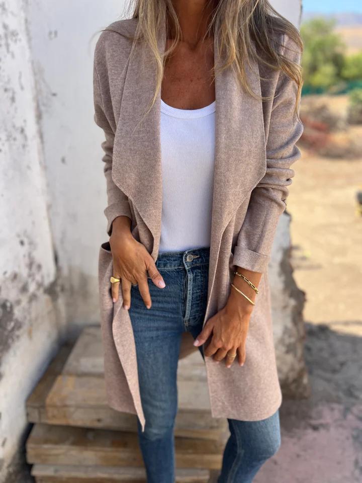 Amalia™ | Trench-Coat Élégant en laine