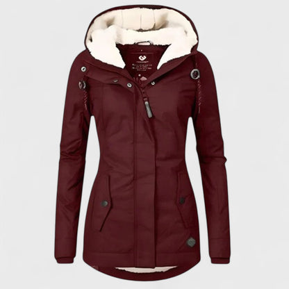 Dionellea™ - Veste chaude et imperméable avec capuche pour femme