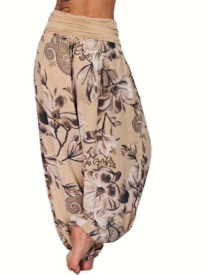 Muri™ | Pantalon Bohémien Floral Élégant