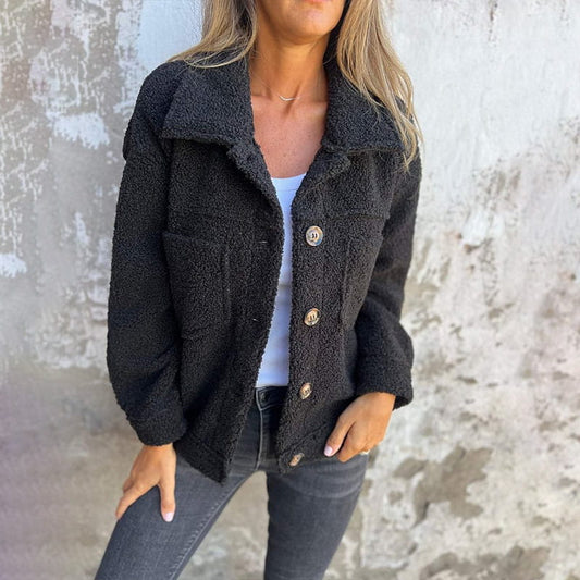 Annie | Veste Chic en Tissu Doux