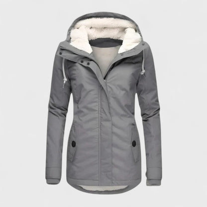 Dionellea™ - Veste chaude et imperméable avec capuche pour femme
