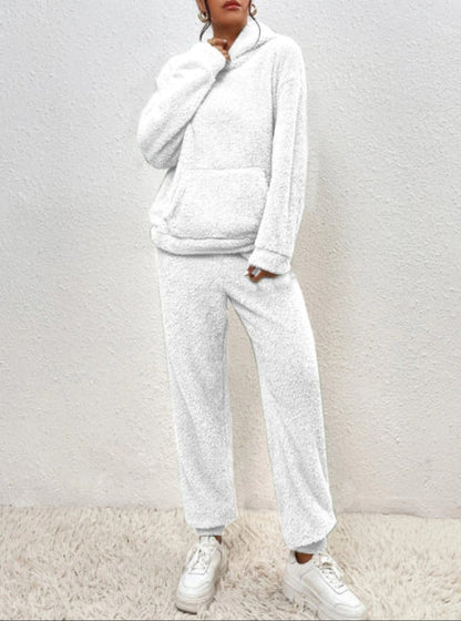 Ensemble de jogging à capuche Cozy Teddy femmes