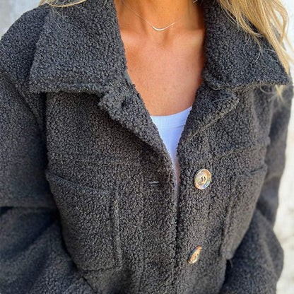 Annie | Veste Chic en Tissu Doux