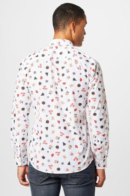 Chemise Xmas Blanche