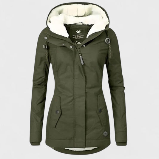 Dionellea™ - Veste chaude et imperméable avec capuche pour femme