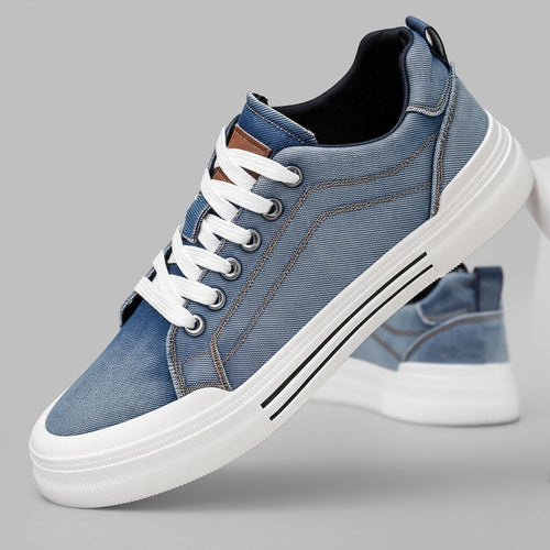 Baskets basses en denim Valon