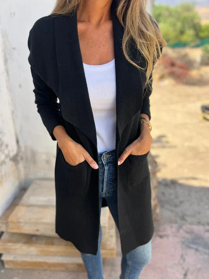 Amalia™ | Trench-Coat Élégant en laine
