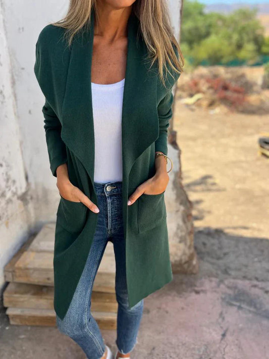Amalia™ | Trench-Coat Élégant en laine