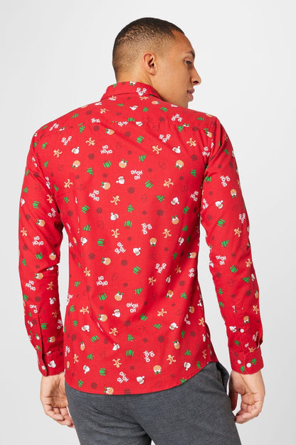 Chemise Xmas Rouge