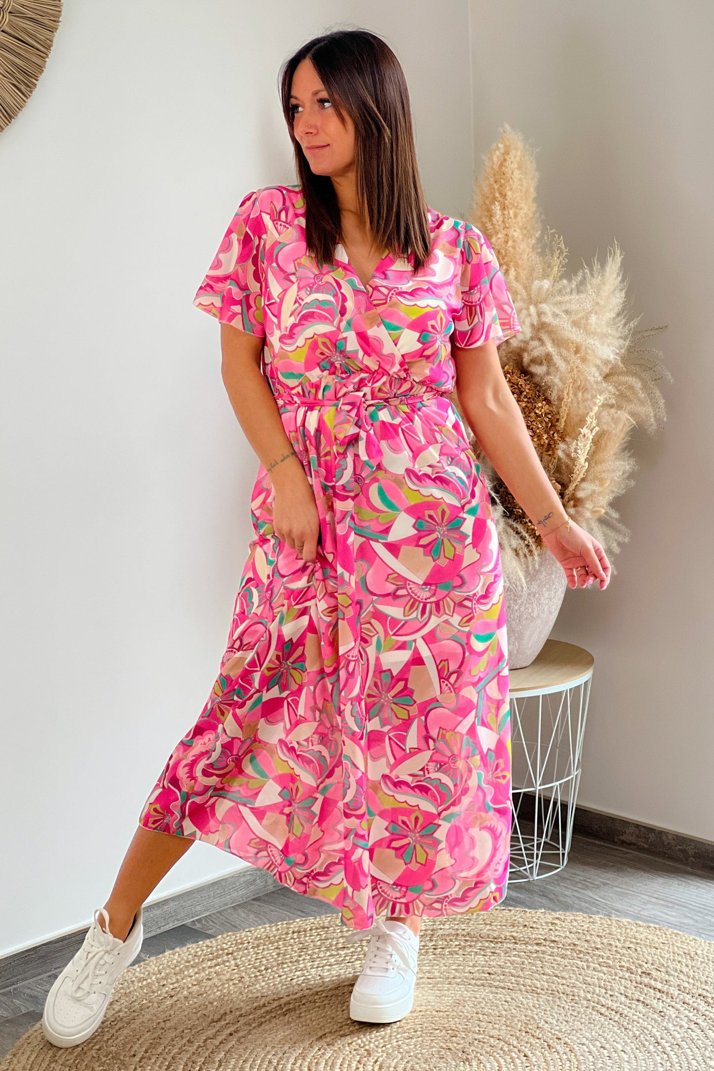 Robe Cache Coeur Nathalie en exclusivité