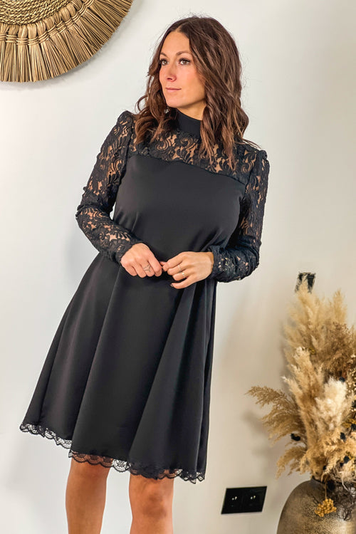 Robe Noir Stéphanie