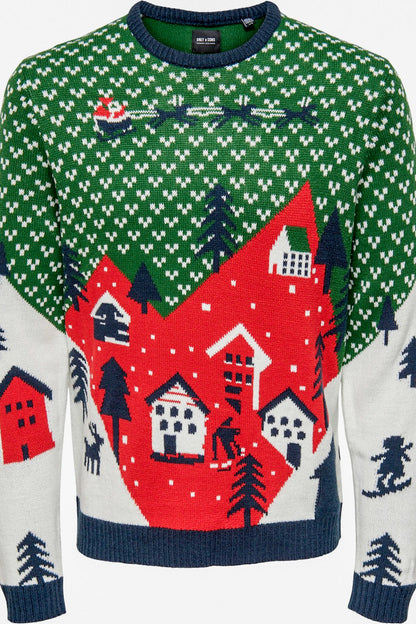 Pull Xmas Landscape Vert