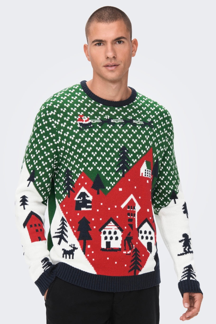 Pull Xmas Landscape Vert