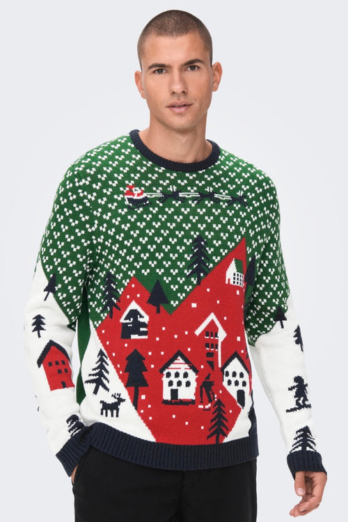 Pull Xmas Landscape Vert