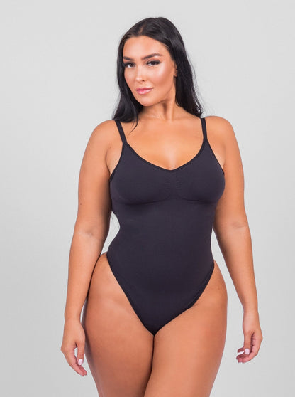 Isabella - Bodysuit String Met Open Rug Design