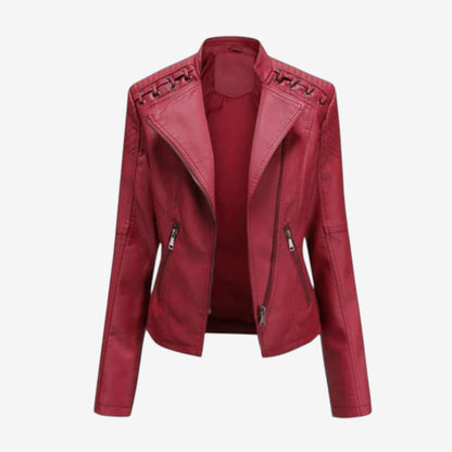 Fleur™ Veste Motard Courte