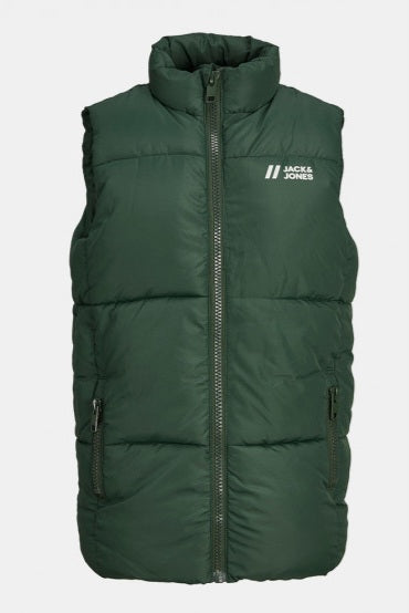 Veste sans manches JJMAX BODYWARMER Vert