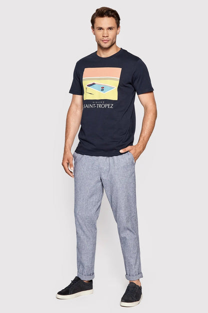 T-Shirt JORMAGAZINE Bleu Marine