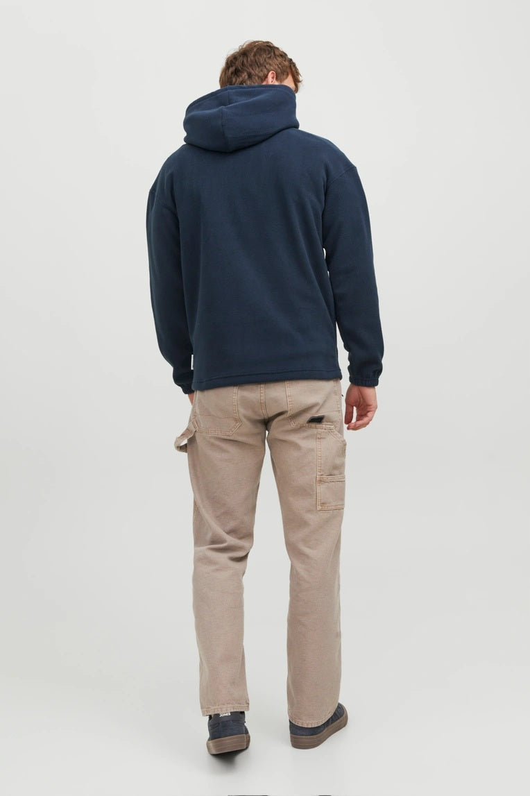 Sweat JORSILVERLAKE en polar Bleu Marine