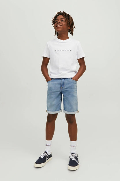 Short JJIRICK JJIORG en Jeans Clair
