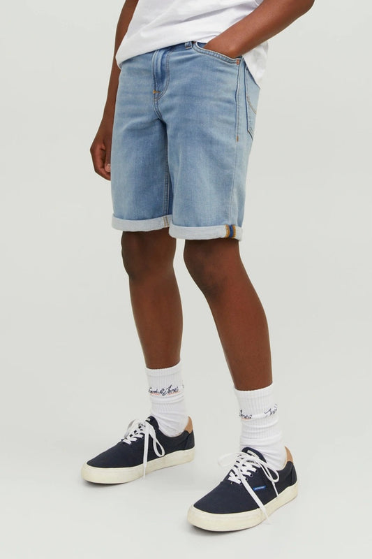 Short JJIRICK JJIORG en Jeans Clair