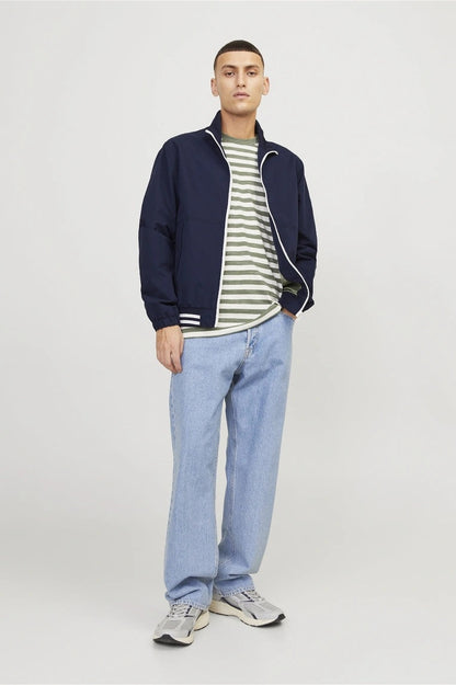Veste JJCLIMB BOMBER JACKET Bleu Marine