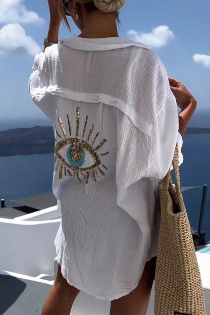 Océane Dubois® | Blouse en coton oversize pour femmes