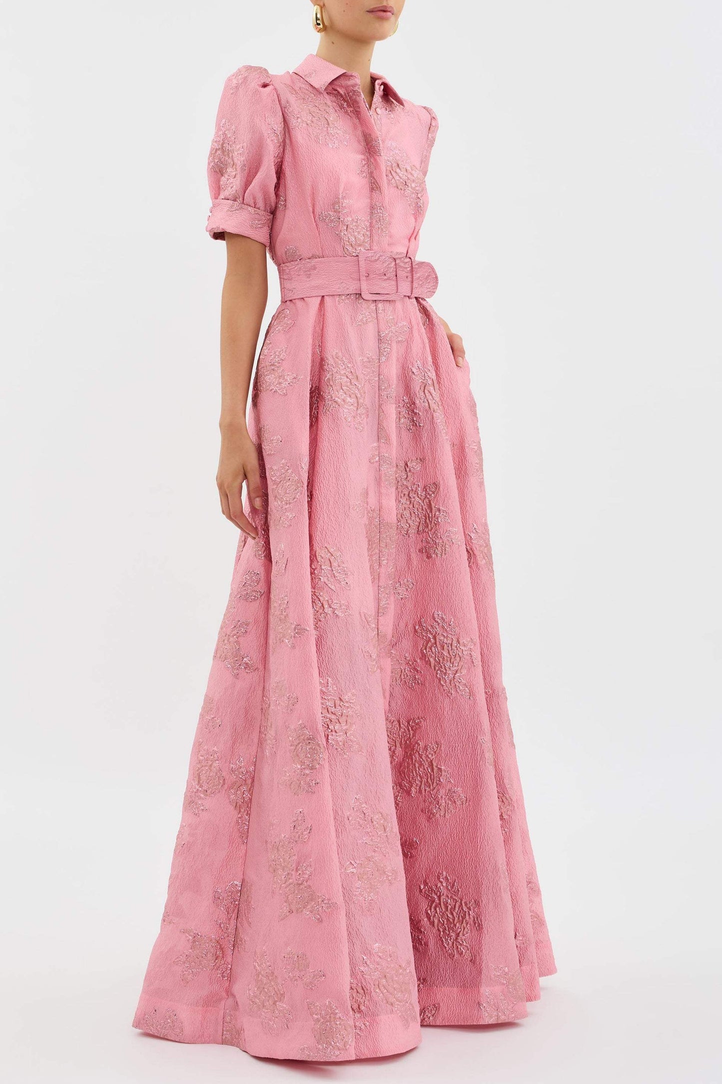 Anabella - Robe courte avec manches volumineuses