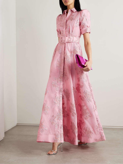 Anabella - Robe courte avec manches volumineuses