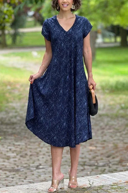 Robe simple et fluide