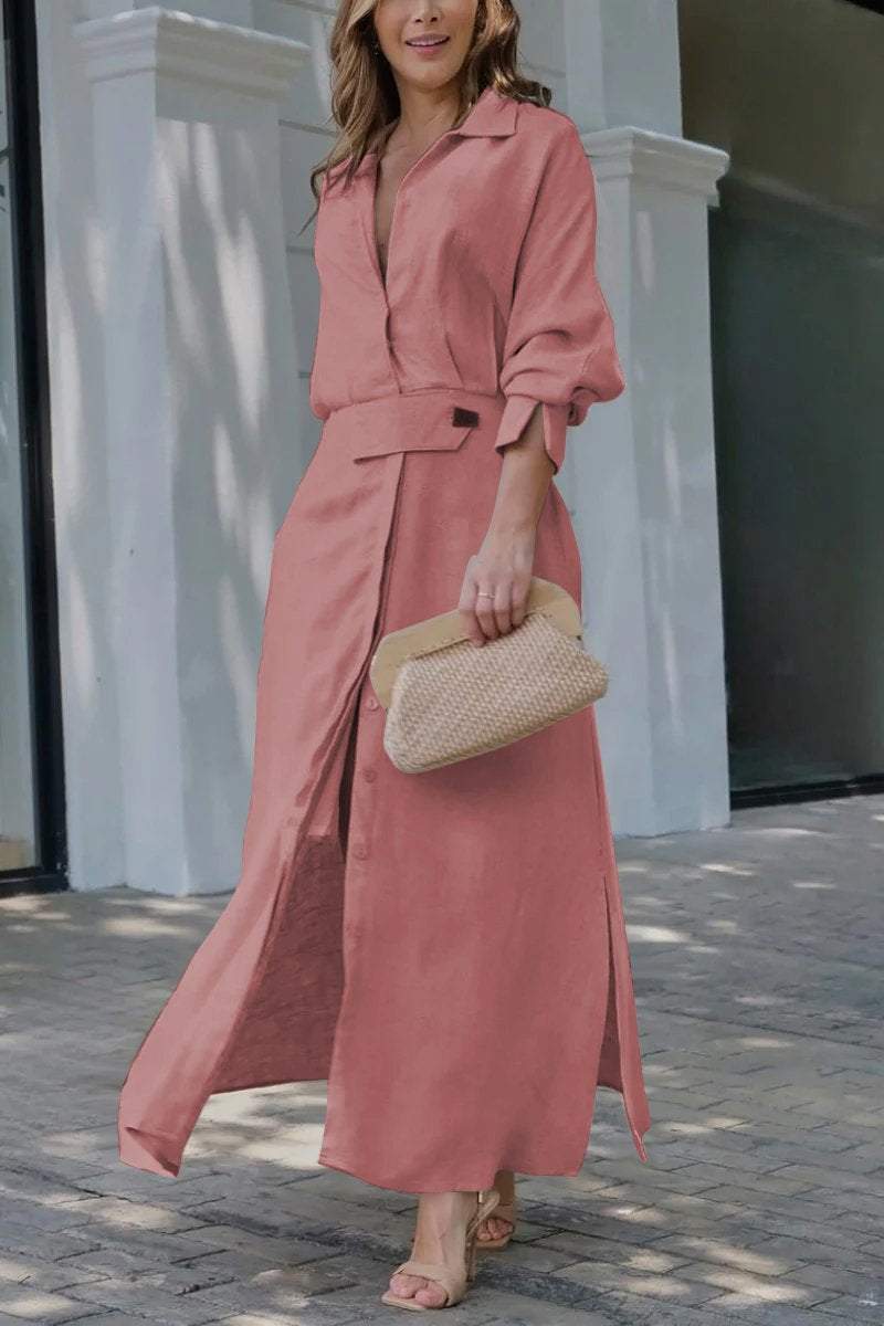 Arwen™ - Robe maxi avec décolleté en