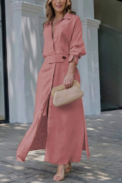 Arwen™ - Robe maxi avec décolleté en