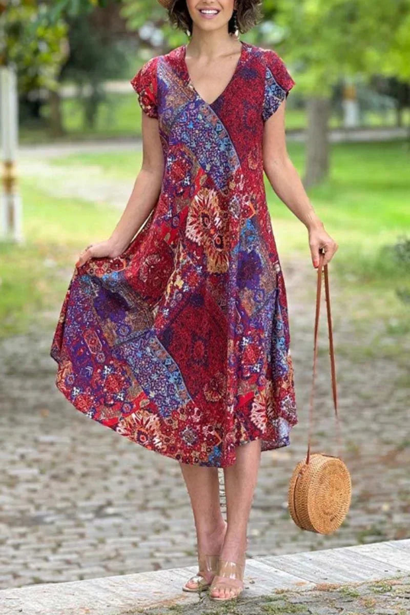 Robe simple et fluide