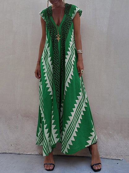 Boho™ | Robe sans manches à décolleté en V