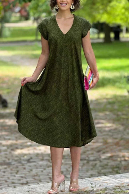 Robe simple et fluide