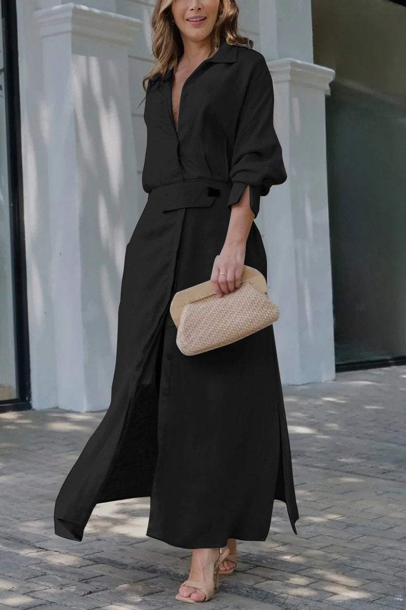 Arwen™ - Robe maxi avec décolleté en