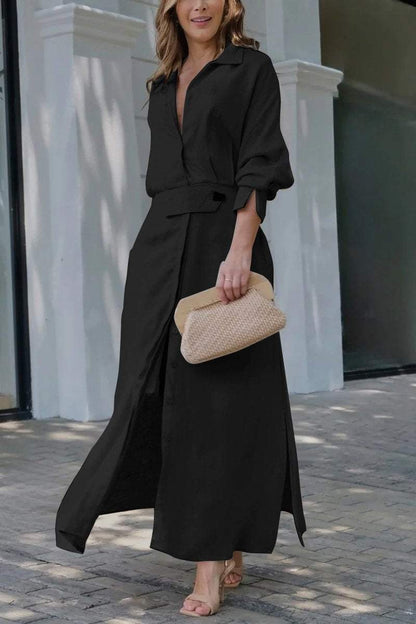 Arwen™ - Robe maxi avec décolleté en