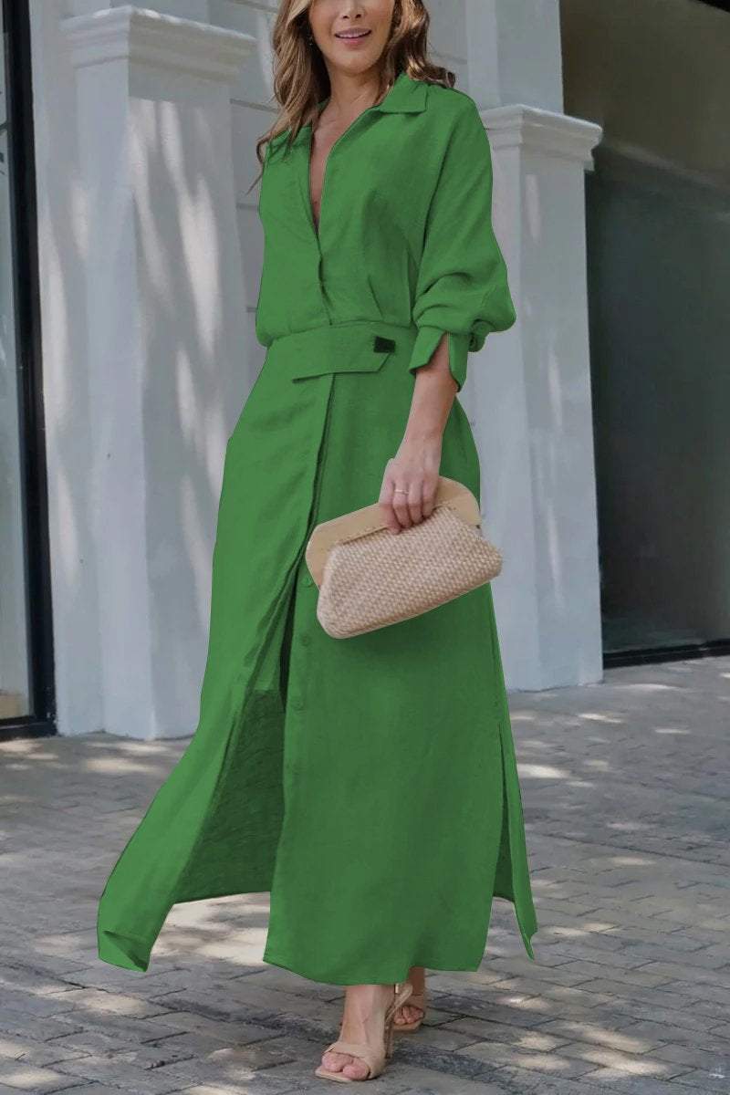 Arwen™ - Robe maxi avec décolleté en