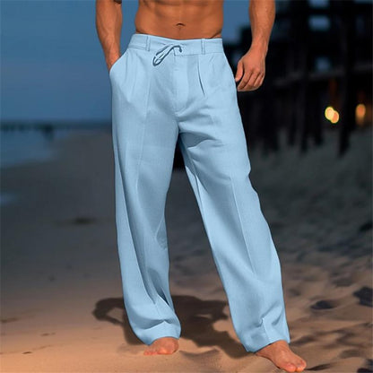 BILL – PANTALON EN LIN UNI