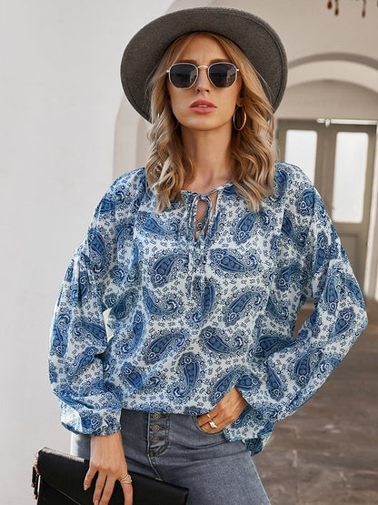 chemise décontractée ample à manches longues pour femmes
