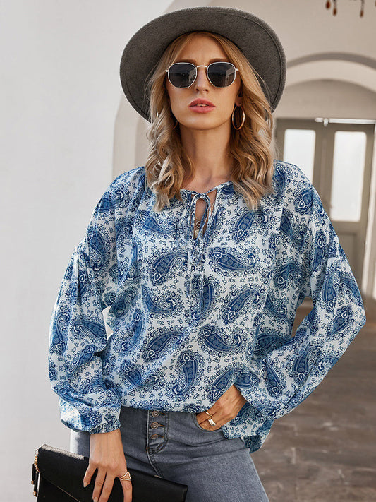 chemise décontractée ample à manches longues pour femmes