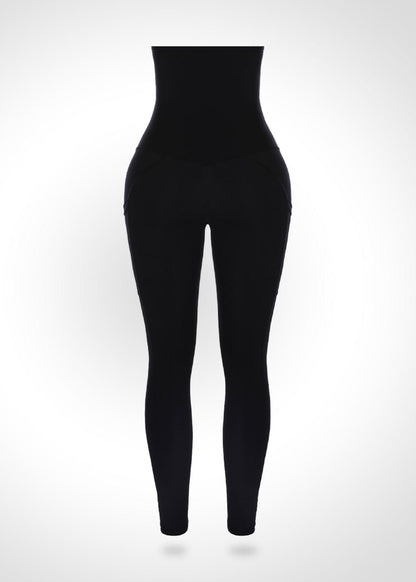 Kim - Legging Met Extra Hoge Taille En Dubbele Zakken