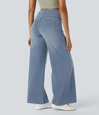 Emma | Pantalon Élastique Confortable Taille Haute