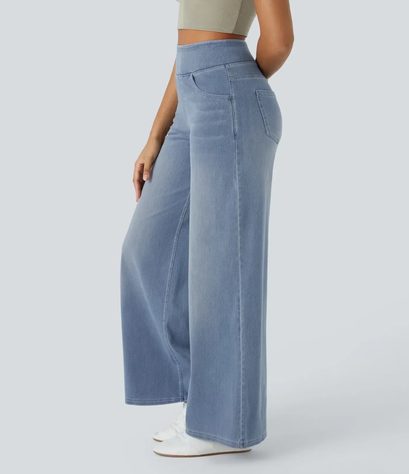 Emma | Pantalon Élastique Confortable Taille Haute